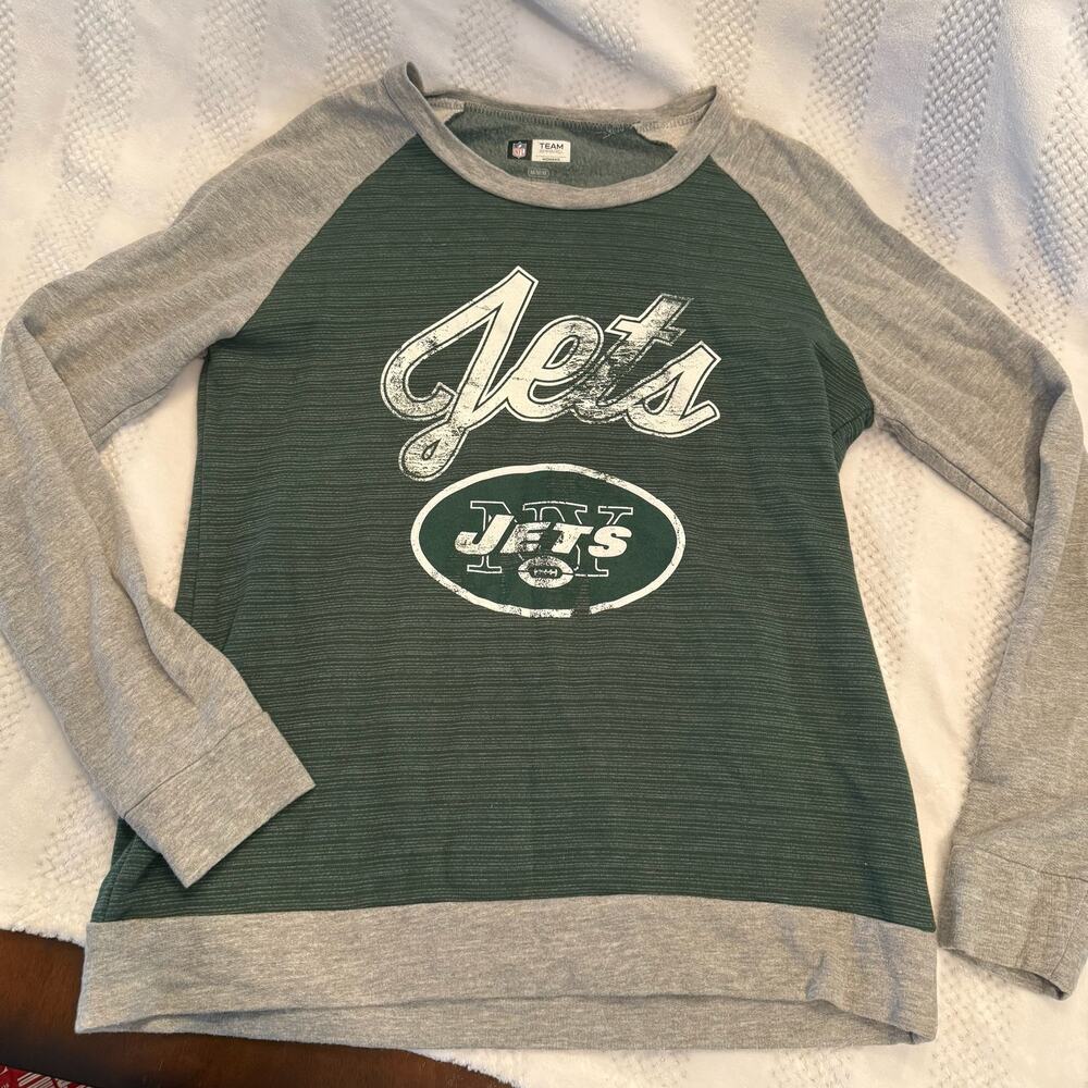 NFL NY jets long sleeve size shirt top medium M
